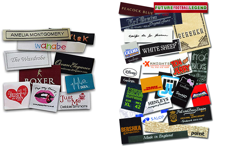 White Woven Labels Factory