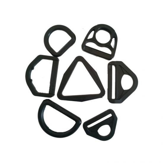 verstellbare D-Ring-Kunststoffschnallen für Taschen 