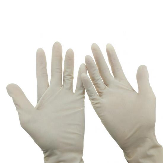sterile Einweg-OP-Handschuhe aus medizinischem Latex mit hoher Qualität 