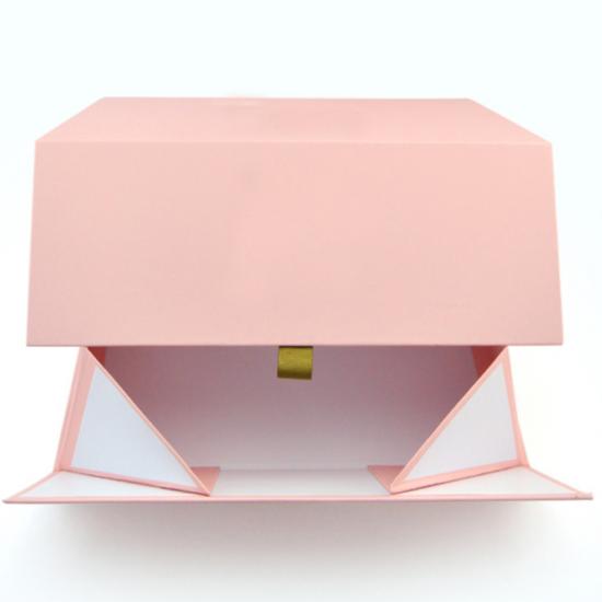 Luxus faltbare Hartpapier Magnetverschluss Geschenkbox 