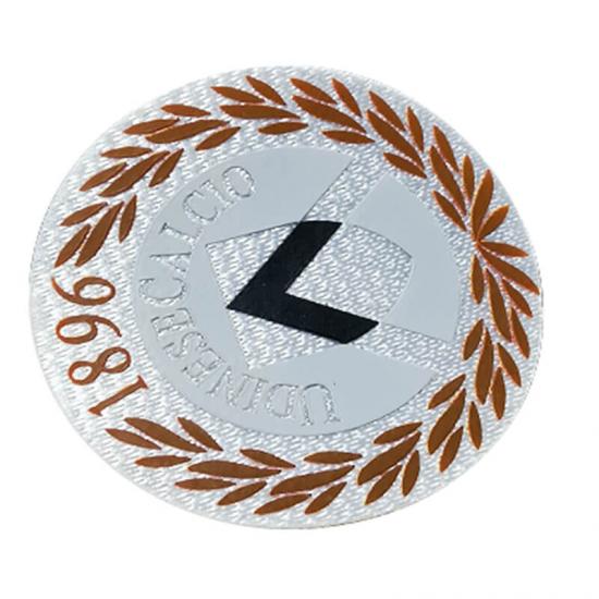 3D Silikon Logo Tatami Hintergrund Eisen auf Abzeichen 