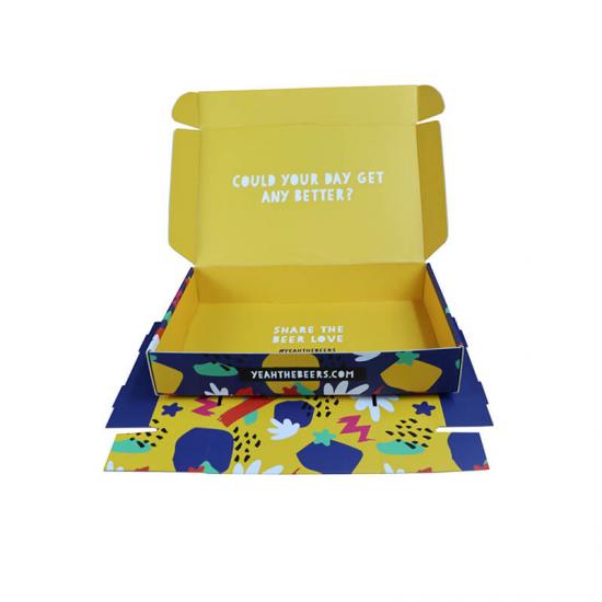 Recycelte faltbare Geburtstags-Geschenkbox zum besten Preis mit Vollfarbdruck 