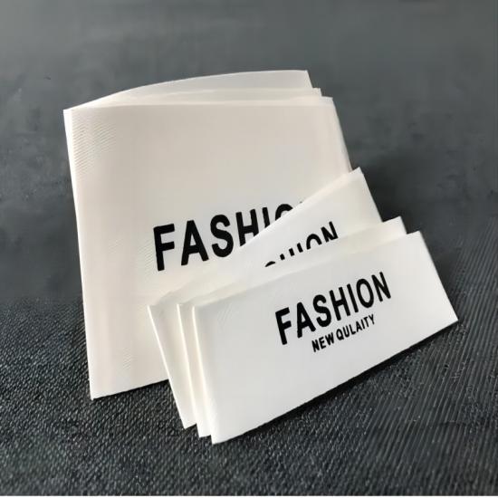Benutzerdefinierte gewebte Kleidungsetiketten mit Markenlogo 
