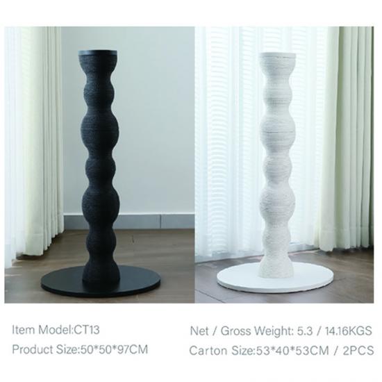 Katzenspielzeug und Zubehör aus Wellpappe, Katzenkratzbäume